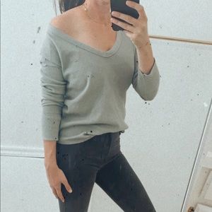 Abercrombie and Fitch waffle shirt